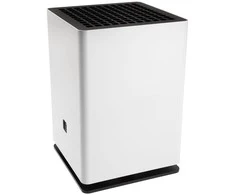 HGC Osmi 3.1 Aliuminio Mini-ITX kompiuterio korpusas – baltos spalvos