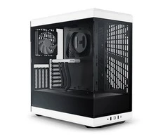 Hyte Y40 Midi Tower, Tempered Glass – juodos spalvos/baltos spalvos