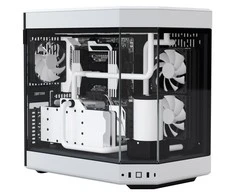 Hyte Y60 Midi Tower, Tempered Glass – juodos spalvos/baltos spalvos