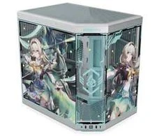 HYTE Y70 Firefly Japan Edition PC-case, Midi-Tower, E-ATX Tempered Glass - sidabrinis