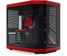 Hyte Y70 kompiuterio korpusas, Mid Tower, Standard – juodos spalvos / raudonos spalvos