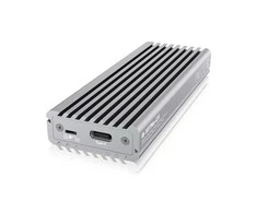 ICYBOX IB-1817Ma-C31 Icy Box Išorinis korpusas skirtas M.2 NVMe SSD, USB 3.1 Type-C, Sidabrinis