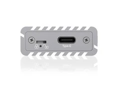 ICYBOX IB-1817Ma-C31 Icy Box Išorinis korpusas skirtas M.2 NVMe SSD, USB 3.1 Type-C, Sidabrinis