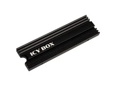 ICY BOX IB-M2HS-PS5 M.2 šilumos kriauklė PS5, tinka M.2 SSD 22x80 mm, 10 mm aukštis, juoda