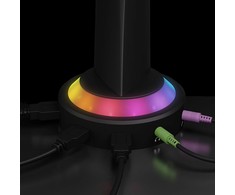 ICY BOX Laikiklis su USB HUB i RGB
