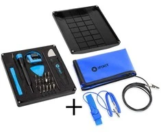 iFixit Essential Electronics Toolkit + faltbare Antistatik-Matte