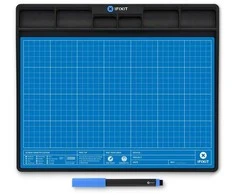 iFixit FixMat magnetische Projektmatte, ESD-geschützt - blau