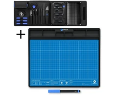 iFixit Pro Tech Toolkit + iFixit FixMat Magnetic Project Mat, ESD-Protected - Mėlyna