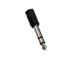 InLine garso adapteris, 6,3 mm lizdo kištukas iki 3,5 mm lizdo (stereo) - juodas