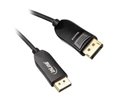 InLine DisplayPort 8K4K AOC laidas, juodas - 15m