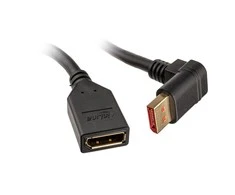 InLine DisplayPort adapterio laidas, 8K4K, kampu žemyn - 0,15 m
