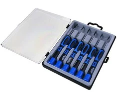 Elektroninių tiksliųjų atsuktuvų rinkinys „Inline“, 6 dalys