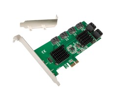 InLine sąsajos plokštė, 8x SATA 6Gb/s valdiklis, PCIe 2.0 (PCI-Express)