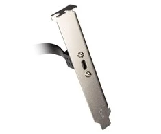 InLine lizdo laikiklis USB Type-C į USB 3.1 priekinį skydelį Key-A vidinis, 0,3 m