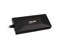 InLine USB 3.2 Gen 1 HUB USB Type-C iki 3 prievadų Type-A ir 2 Type-C su 3A maitinimo šaltiniu, juodas