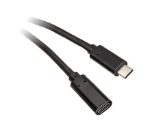 InLine USB 3.2 Gen 2 ilgintuvas, USB Type C, juodas - 1m