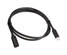 InLine USB 3.2 Gen 2 ilgintuvas, USB Type C, juodas - 1m