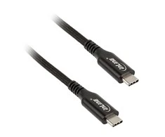 InLine USB4 kabelis, USB Type-C kištukas/vyras, juodas - 1m