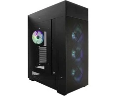 In Win InWin Modfree Deluxe Big-Tower Tempered Glass – juodos spalvos