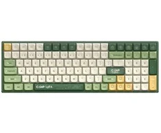 IQUNIX F97 Camping belaidė žaidimų klaviatūra, RGB – MX-Brown-Switches US išdėstymas