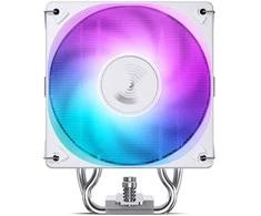 Jonsbo CR-1000 EVO RGB procesoriaus aušintuvas, 120mm – baltos spalvos