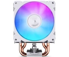 Jonsbo CR-1400 E procesoriaus aušintuvas RGB – 92mm, baltos spalvos