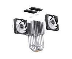 Jonsbo CR-3000E 3-Pin procesoriaus aušintuvas, Dual-Tower, RGB, 260W TDP – juodos spalvos, 120mm