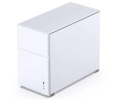 Jonsbo D31 Micro-ATX kompiuterio korpusas, Tempered Glass – baltos spalvos
