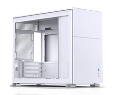 Jonsbo D31 Micro-ATX kompiuterio korpusas, Tempered Glass – baltos spalvos