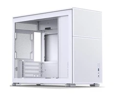 Jonsbo D31 MESH Micro-ATX kompiuterio korpusas, Tempered Glass – baltos spalvos