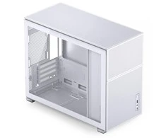 Jonsbo D31 MESH Micro-ATX kompiuterio korpusas, Tempered Glass – baltos spalvos
