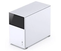 Jonsbo D31 ekrano Micro–ATX korpusas, grūdintas stiklas – balta