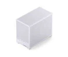 Jonsbo D32 PRO Mesh PC-kompiuterio korpusas, Mini-kompiuterio korpusas, mATX – baltos spalvos