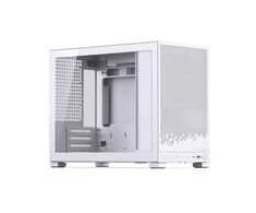 Jonsbo D32 STD Baltas PC-kompiuterio korpusas, Mini-kompiuterio korpusas, mATX, Tempered Glass – baltos spalvos
