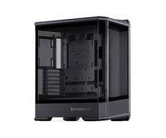 Jonsbo D400 PC-kompiuterio korpusas, Midi Tower, ATX, Tempered Glass – juodos spalvos