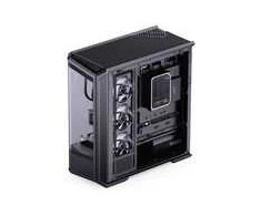 Jonsbo D400 PC-kompiuterio korpusas, Midi Tower, ATX, Tempered Glass – juodos spalvos
