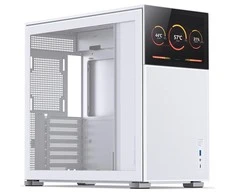 Jonsbo D41 MESH Screen ATX Case, Tempered Glass - baltas