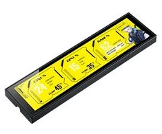 Jonsbo DS916 9,16 col. IPS Bildschirm mit Case Mounting - juodas