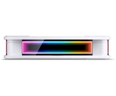 Jonsbo FR-606W PWM-korpuso ventiliatorius, RGB – 120mm, baltos spalvos
