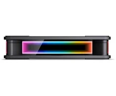 Jonsbo FR-606B 120 PWM-korpuso ventiliatorius, RGB – 120mm, juodos spalvos