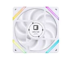 Jonsbo HF2-120 Fan, Reverse Blade, PWM, ARGB – 120mm, baltas