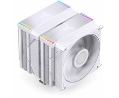 Jonsbo HX6280 procesoriaus aušintuvas, PWM, RGB – 130mm, baltos spalvos