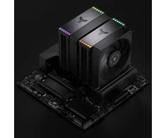 Jonsbo HX6280 CPU cooler, PWM, RGB – 130mm, juodas