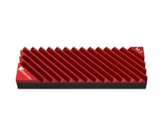 Jonsbo M. 2-3 radiator SSD M.2 - raudona