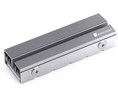 Jonsbo M.2-6 SSD cooler – pilkos spalvos