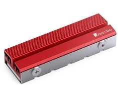 Jonsbo M.2-6 SSD aušintuvas 2280 – raudonos spalvos