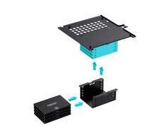Jonsbo N10 PC kompiuterio korpusas, Mini-Tower, Mini-ITX – juodos spalvos