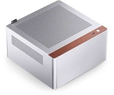 Jonsbo N10 PC-kompiuterio korpusas, Mini-Tower, Mini-ITX – sidabro spalvos