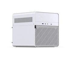 Jonsbo N2 Mini-ITX NAS kompiuterio korpusas – baltos spalvos