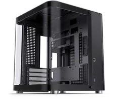 Jonsbo TK-1 2.0 Micro-ATX kompiuterio korpusas, Tempered Glass – juodos spalvos